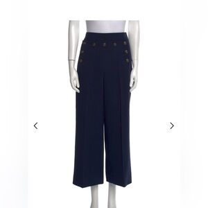Tory Burch Dark Blue Trousers